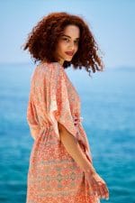 Κοντό καφτάνι KOKKOSAMMOU Crete - Image 5