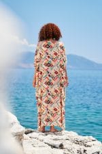 Μακρύ καφτάνι KOKKOSAMMOU Mexico - Image 4