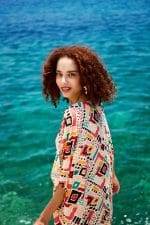 Μακρύ καφτάνι KOKKOSAMMOU Mexico - Image 2