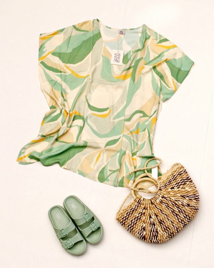 Κοντό καφτάνι KOKKOSAMMOU Kythera - Image 3