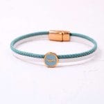 Δερμάτινο Βραχιόλι Σμάλτο